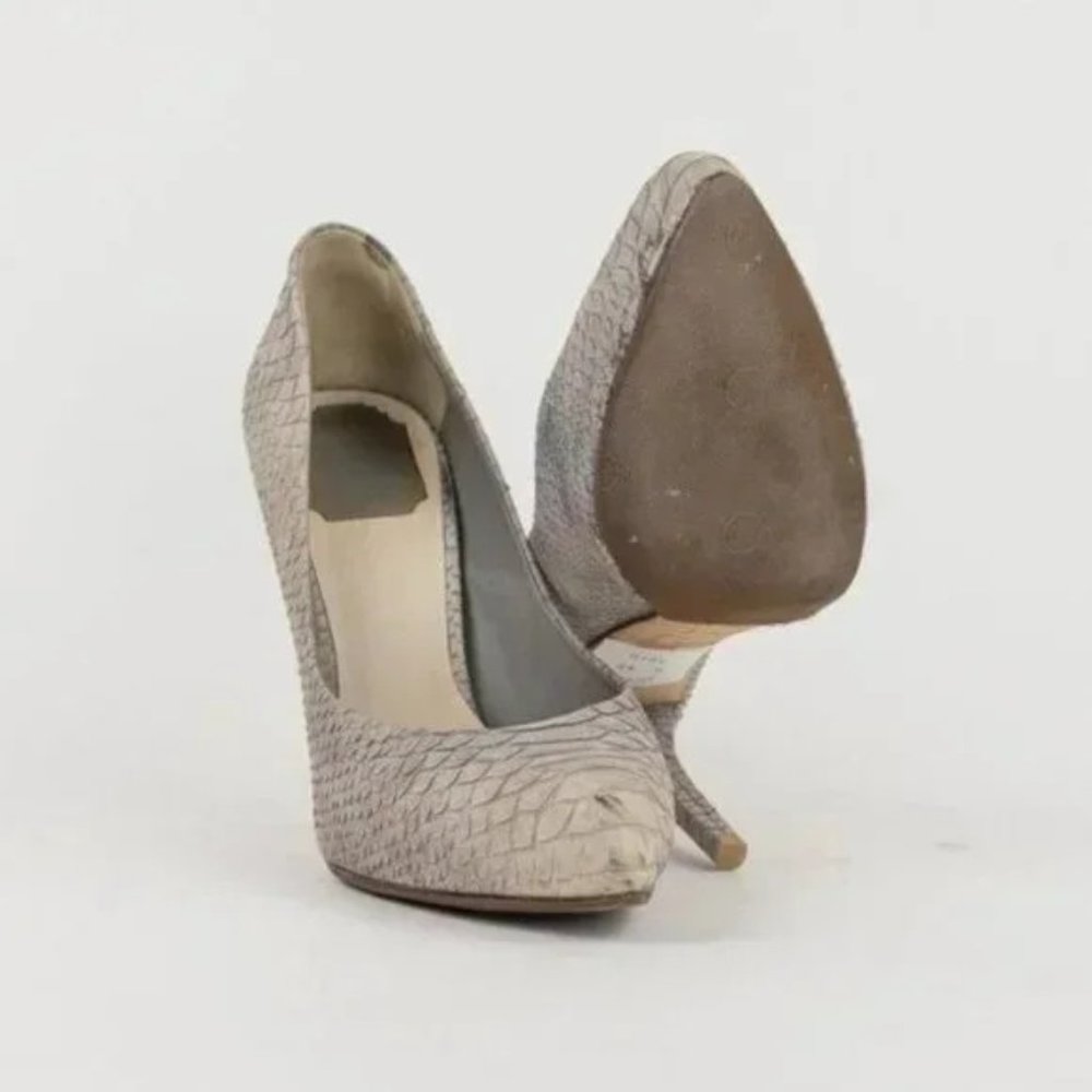 Christian Dior Miss Dior SnakeSkin Pumps - Picture 4 of 7
